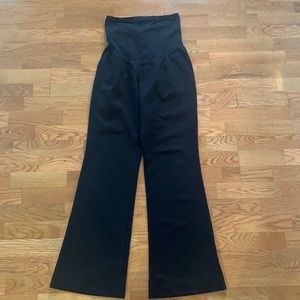 Motherhood Maternity Black Work Pants